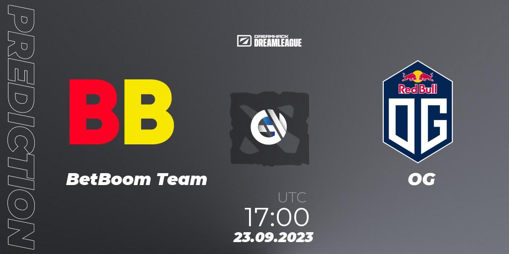 Pronósticos BetBoom Team - OG. 23.09.23. DreamLeague Season 21 - Dota 2