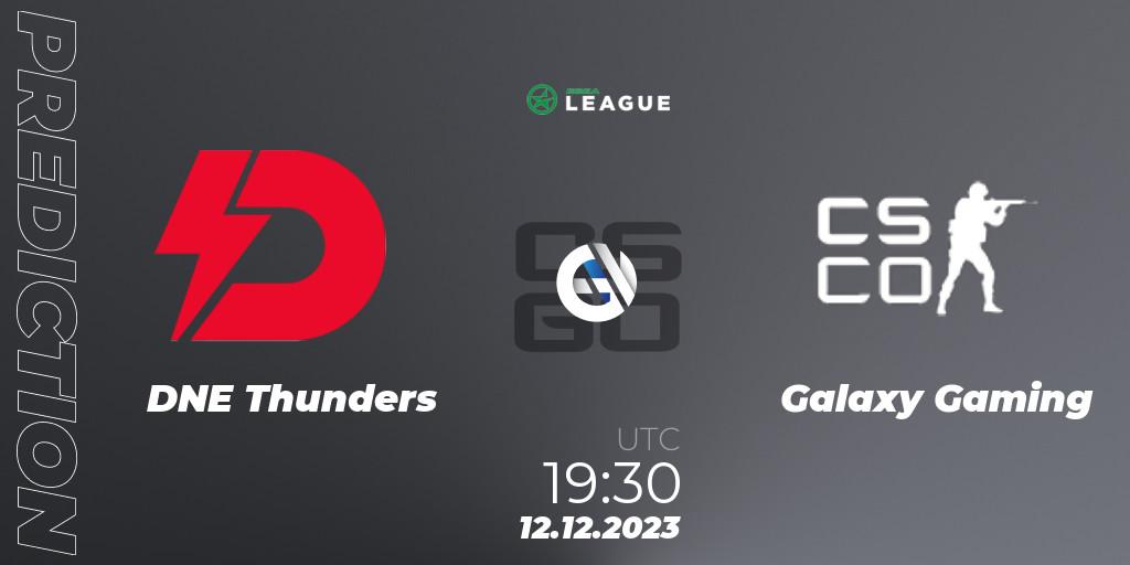 Pronósticos DNE Thunders - Galaxy Gaming. 12.12.23. ESEA Season 47: Intermediate Division - Europe - CS2 (CS:GO)