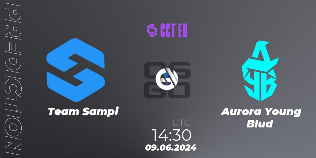 Pronósticos Team Sampi - Aurora Young Blud. 09.06.2024 at 14:30. CCT Season 2 Europe Series 5 - Counter-Strike (CS2)