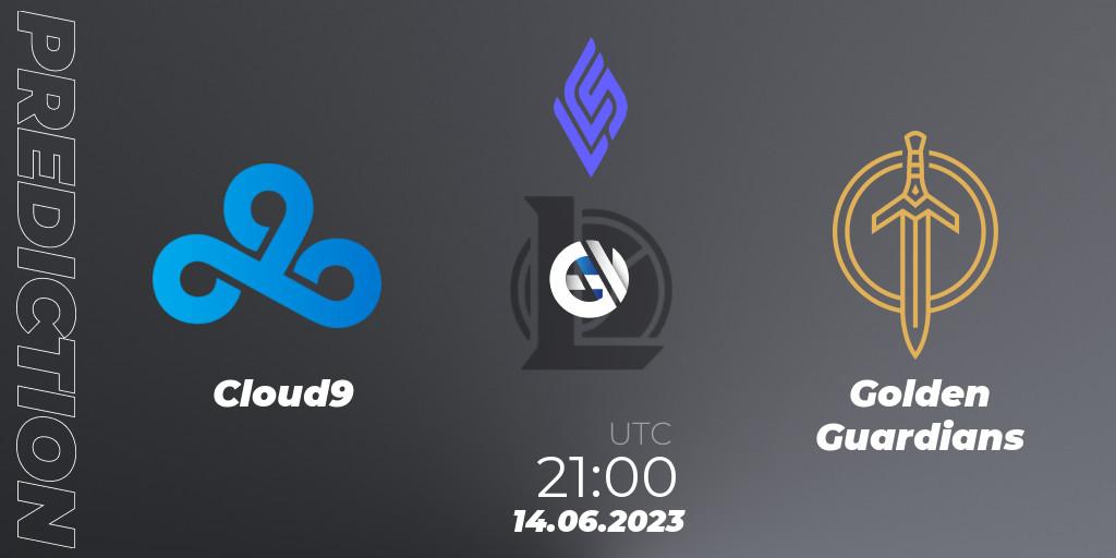 Pronósticos Cloud9 - Golden Guardians. 14.06.2023 at 21:00. LCS Summer 2023 - Group Stage - LoL