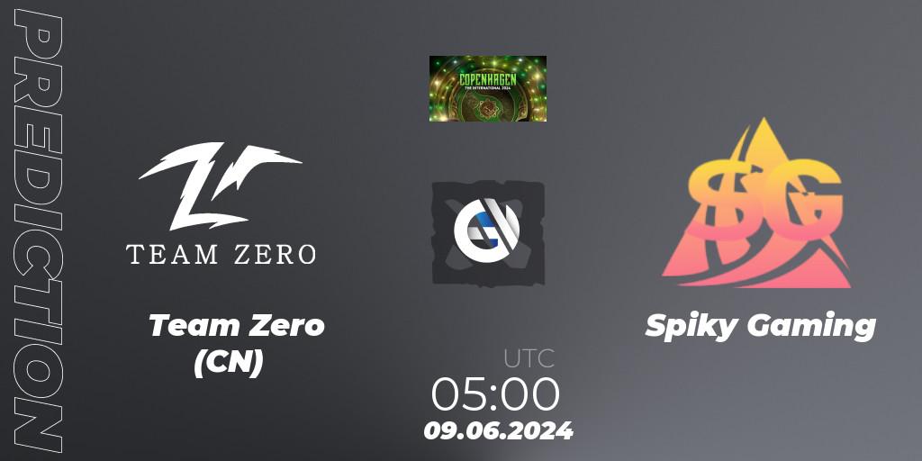 Pronósticos Team Zero (CN) - Spiky Gaming. 09.06.2024 at 05:00. The International 2024 - China Closed Qualifier - Dota 2