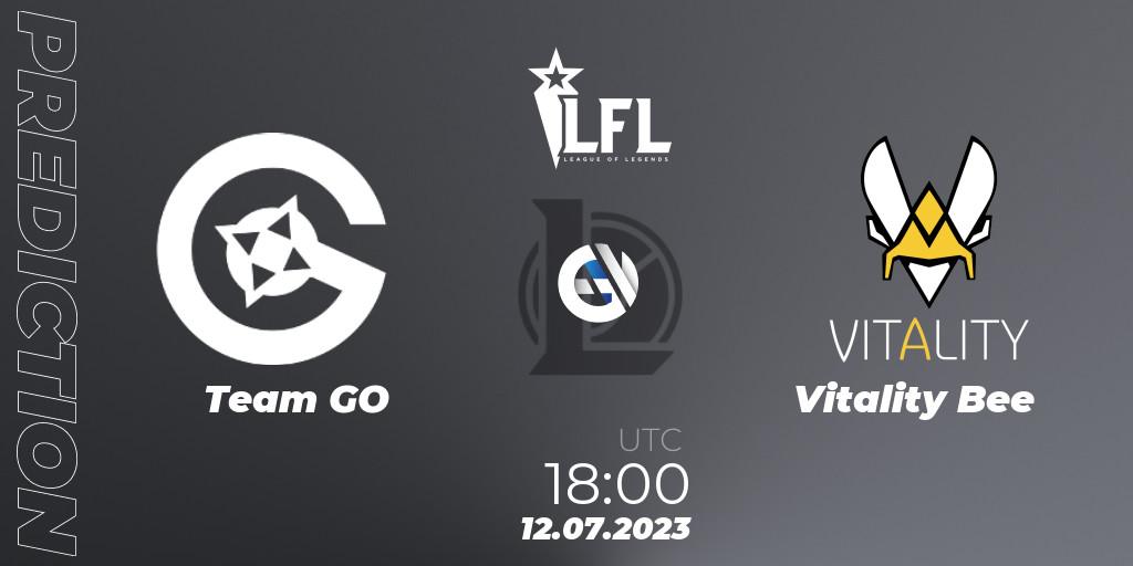 Pronósticos Team GO - Vitality Bee. 12.07.23. LFL Summer 2023 - Group Stage - LoL