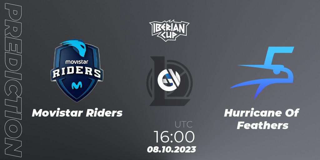 Pronósticos Movistar Riders - Hurricane Of Feathers. 08.10.23. Iberian Cup 2023 - LoL