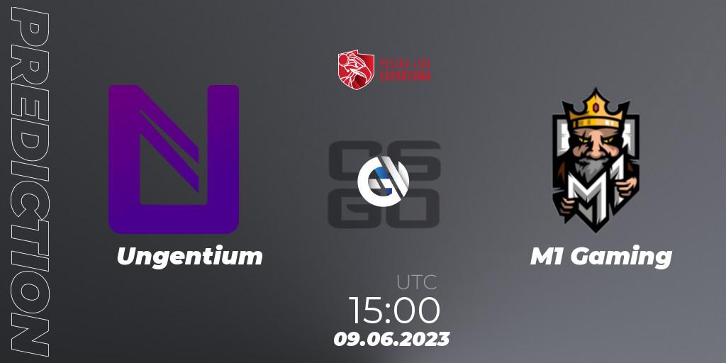 Pronósticos Ungentium - M1 Gaming. 09.06.23. Polish Esports League 2023 Split 2 - CS2 (CS:GO)