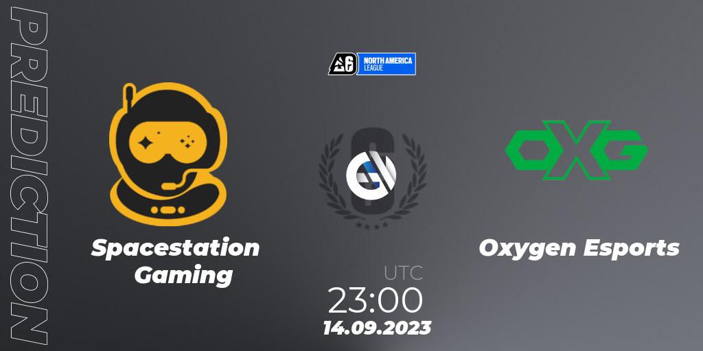 Pronósticos Spacestation Gaming - Oxygen Esports. 14.09.2023 at 23:00. North America League 2023 - Stage 2 - Rainbow Six