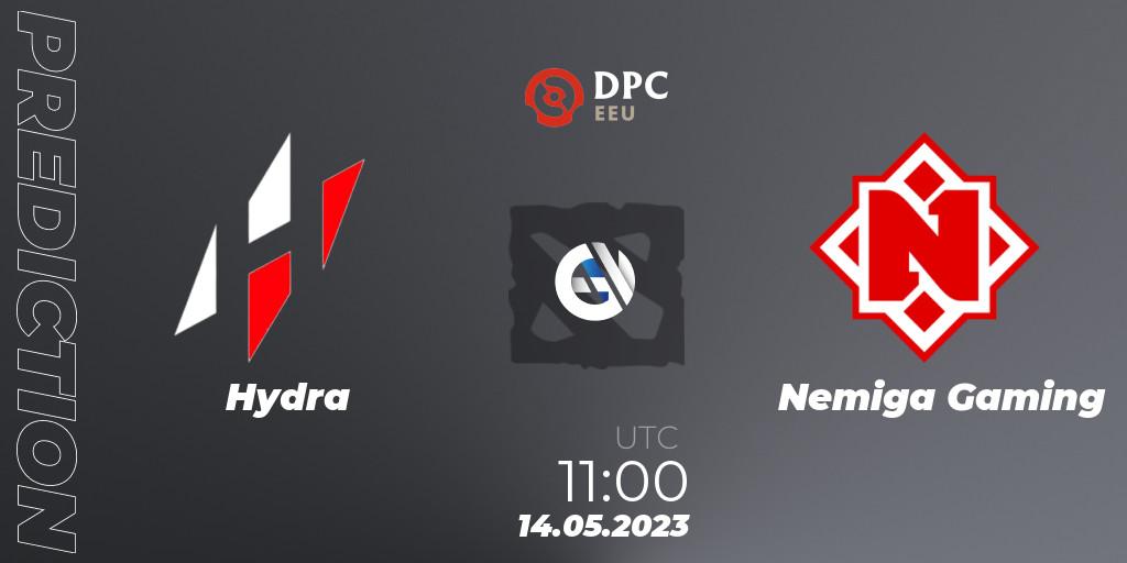 Pronósticos Hydra - Nemiga Gaming. 14.05.23. DPC 2023 Tour 3: EEU Division I (Upper) - Dota 2
