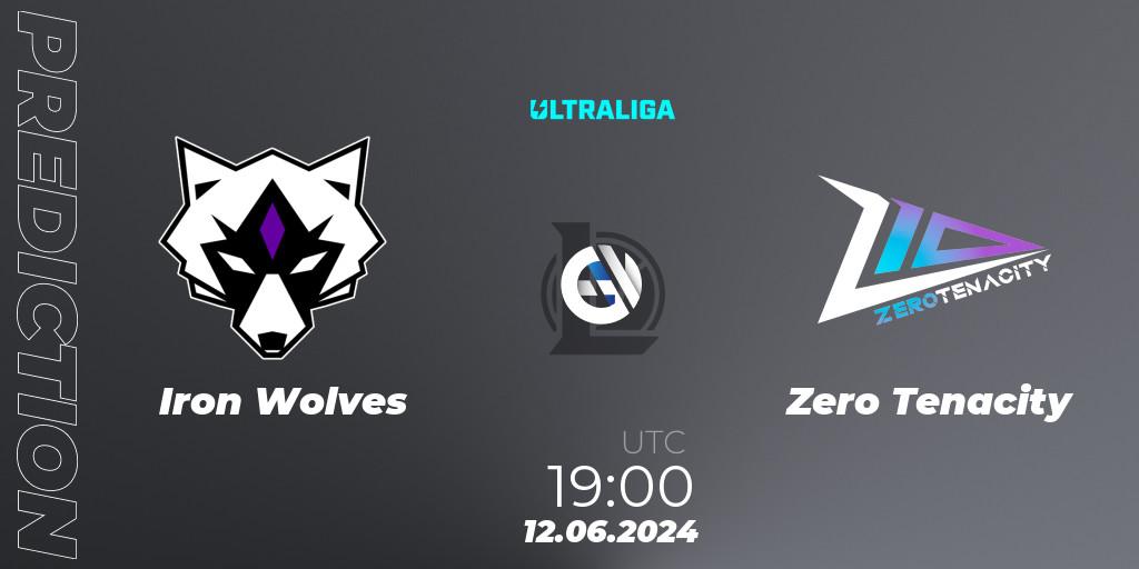 Pronósticos Iron Wolves - Zero Tenacity. 12.06.2024 at 19:00. Ultraliga Season 12 - LoL