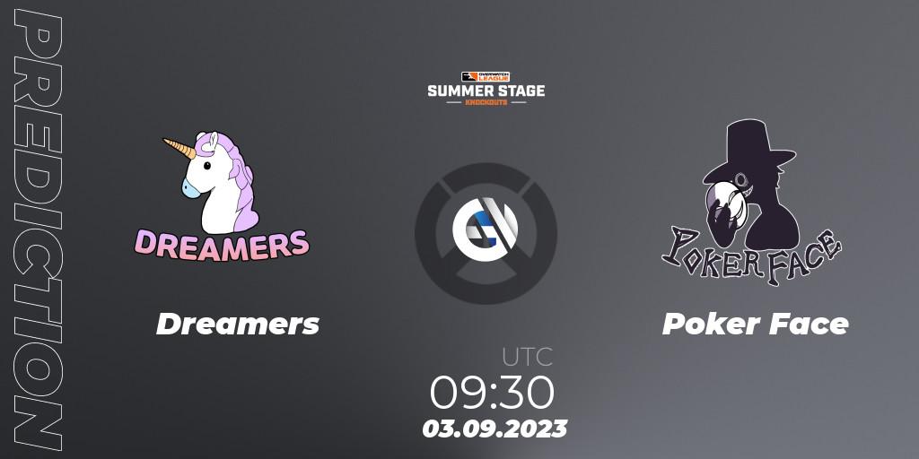 Pronósticos Dreamers - Poker Face. 03.09.23. Overwatch League 2023 - Summer Stage Knockouts - Overwatch