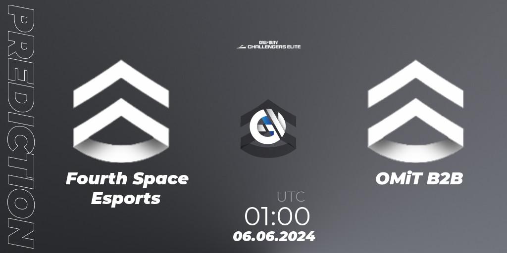 Pronósticos Fourth Space Esports - OMiT B2B. 06.06.2024 at 00:00. Call of Duty Challengers 2024 - Elite 3: NA - Call of Duty