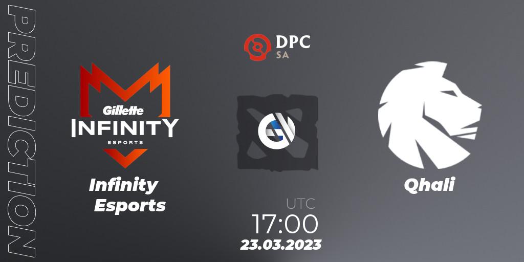 Pronósticos Infinity Esports - Qhali. 23.03.23. DPC 2023 Tour 2: SA Division I (Upper) - Dota 2