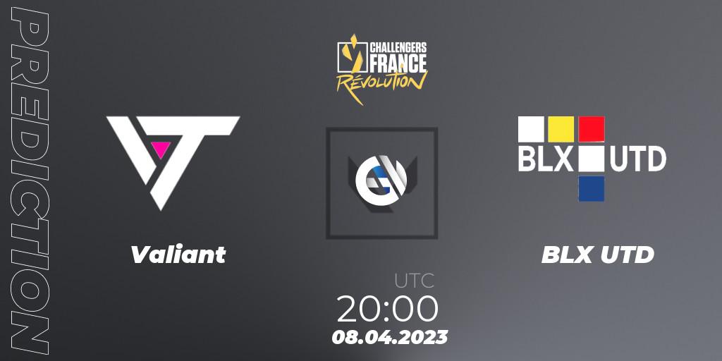 Pronósticos Valiant - BLX UTD. 08.04.2023 at 20:15. VALORANT Challengers France: Revolution Split 2 - Regular Season - VALORANT