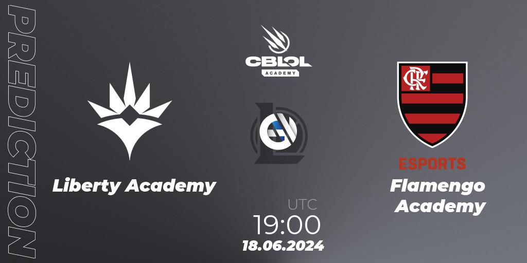 Pronósticos Liberty Academy - Flamengo Academy. 18.06.2024 at 19:00. CBLOL Academy 2024 - LoL