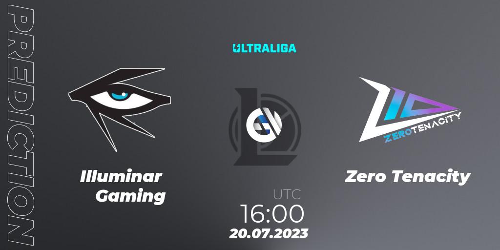 Pronósticos Illuminar Gaming - Zero Tenacity. 20.07.23. Ultraliga Season 10 2023 Regular Season - LoL