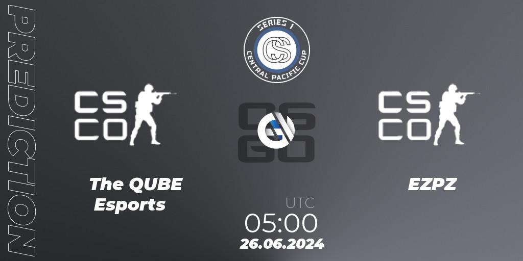 Pronósticos The QUBE Esports - EZPZ. 26.06.2024 at 05:00. Central Pacific Cup: Series 1 - Counter-Strike (CS2)