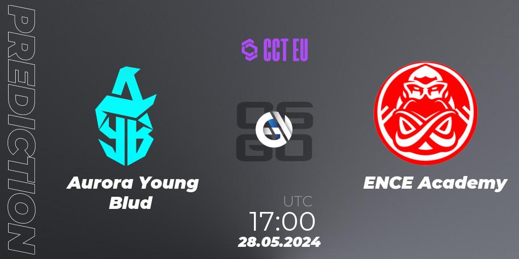 Pronósticos Aurora Young Blud - ENCE Academy. 28.05.2024 at 17:00. CCT Season 2 Europe Series 5 Closed Qualifier - Counter-Strike (CS2)