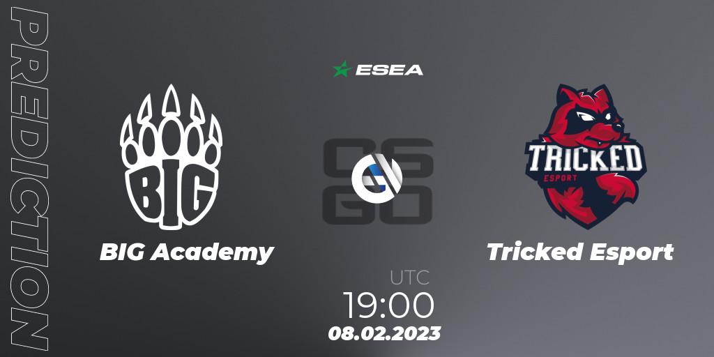 Pronósticos BIG Academy - Exzentriq Utd. 08.02.23. ESEA Season 44: Advanced Division - Europe - CS2 (CS:GO)