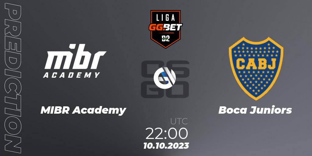 Pronósticos MIBR Academy - Boca Juniors. 10.10.2023 at 23:10. Dust2 Brasil Liga Season 2: Open Qualifier - Counter-Strike (CS2)