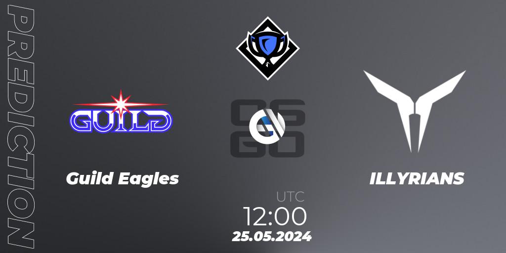 Pronósticos Guild Eagles - ILLYRIANS. 25.05.2024 at 12:00. RES Season 7 - Counter-Strike (CS2)