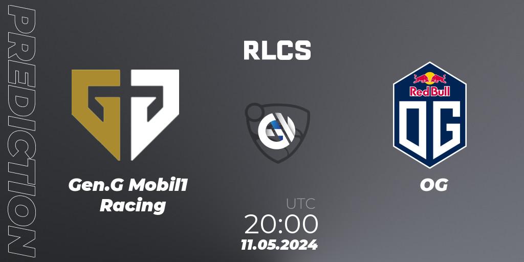 Pronósticos Gen.G Mobil1 Racing - OG. 11.05.2024 at 20:00. RLCS 2024 - Major 2: NA Open Qualifier 5 - Rocket League