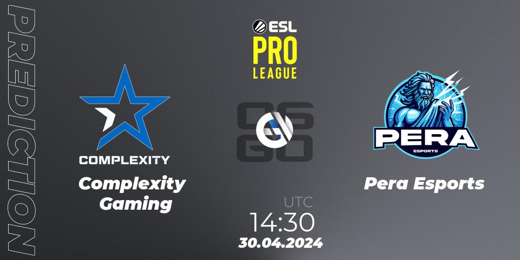 Pronósticos Complexity Gaming - Pera Esports. 30.04.24. ESL Pro League Season 19 - CS2 (CS:GO)