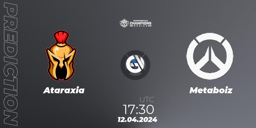 Pronósticos Ataraxia - Metaboiz. 12.04.24. Overwatch Champions Series 2024 - EMEA Stage 2 Group Stage - Overwatch