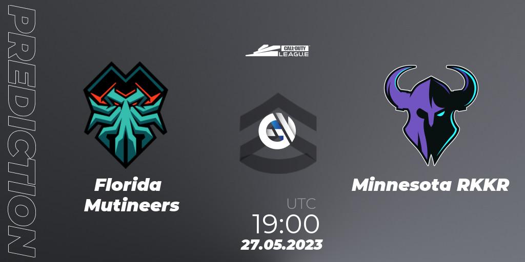 Pronósticos Florida Mutineers - Minnesota RØKKR. 27.05.2023 at 19:00. Call of Duty League 2023: Stage 5 Major - Call of Duty