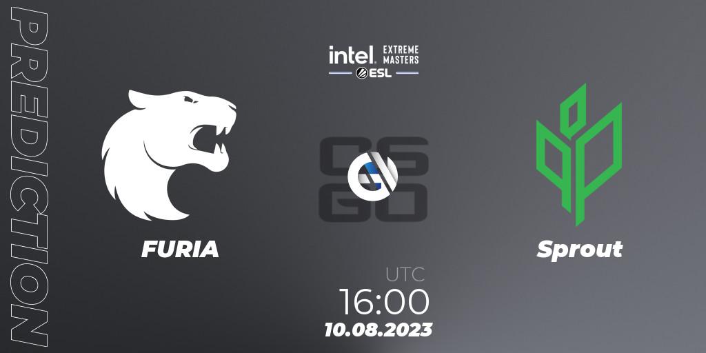 Pronósticos FURIA - Sprout. 10.08.2023 at 16:00. IEM Sydney 2023 Europe Open Qualifier 1 - Counter-Strike (CS2)