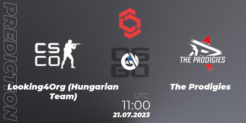 Pronósticos Looking4Org (Hungarian Team) - The Prodigies. 21.07.2023 at 11:00. CCT Central Europe Series #7: Closed Qualifier - Counter-Strike (CS2)
