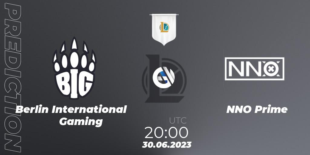 Pronósticos Berlin International Gaming - NNO Prime. 30.06.23. Prime League Summer 2023 - Group Stage - LoL