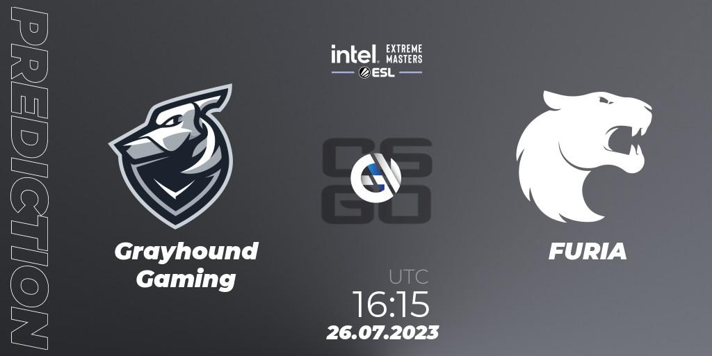 Pronósticos Grayhound Gaming - FURIA. 26.07.23. IEM Cologne 2023 - Play-In - CS2 (CS:GO)