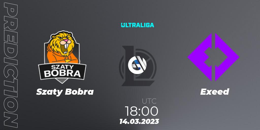 Pronósticos Szaty Bobra - Exeed. 07.03.2023 at 18:00. Ultraliga Season 9 - Group Stage - LoL