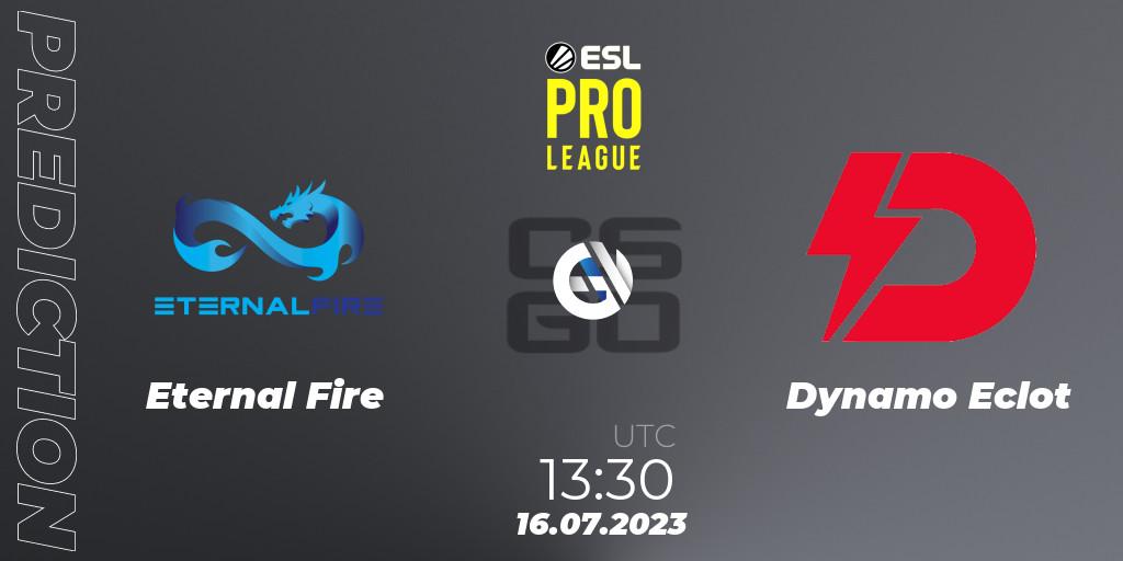 Pronósticos Eternal Fire - Dynamo Eclot. 16.07.23. ESL Pro League Season 18: European Conference - CS2 (CS:GO)