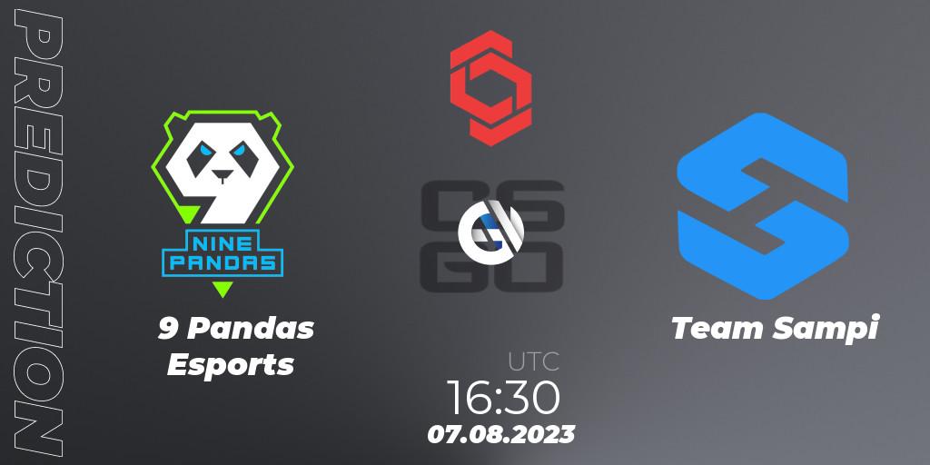 Pronósticos 9 Pandas Esports - Team Sampi. 07.08.2023 at 17:10. CCT Central Europe Series #7 - Counter-Strike (CS2)
