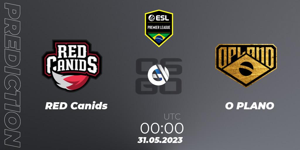Pronósticos RED Canids - O PLANO. 31.05.2023 at 00:45. ESL Brasil Premier League Season 14 - Counter-Strike (CS2)