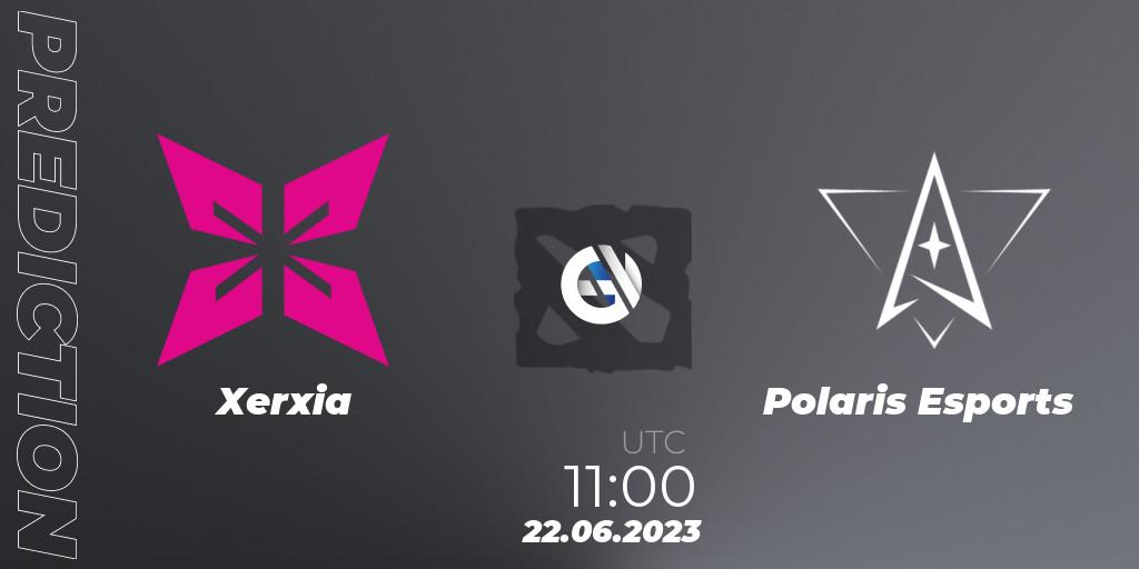 Pronósticos Xerxia - Polaris Esports. 22.06.23. 1XPLORE Asia #1 - Dota 2