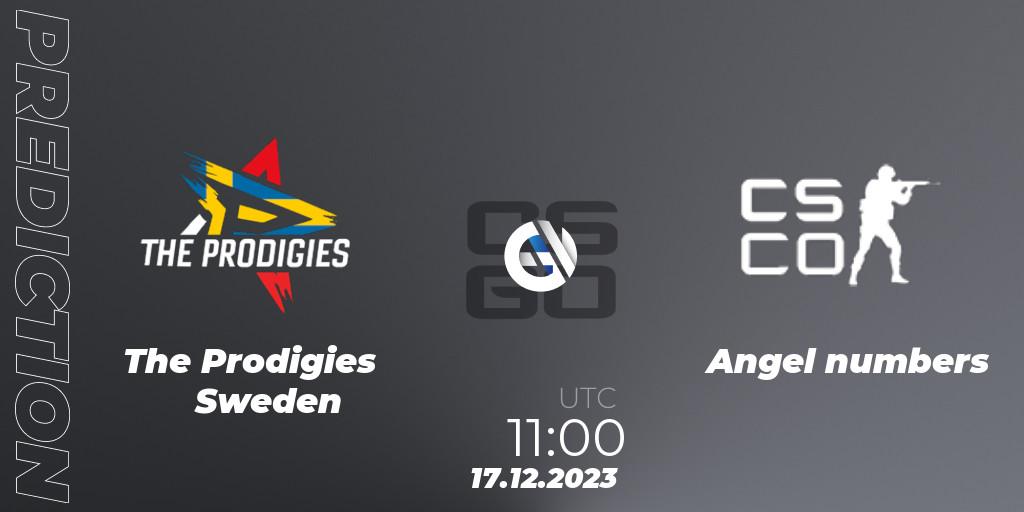 Pronósticos The Prodigies Sweden - Angel numbers. 17.12.2023 at 11:00. Esportal LuckyCasino Cup - Counter-Strike (CS2)