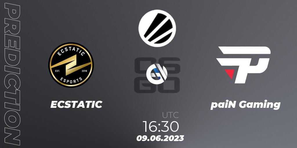 Pronósticos ECSTATIC - paiN Gaming. 09.06.23. ESL Challenger Katowice 2023 - CS2 (CS:GO)