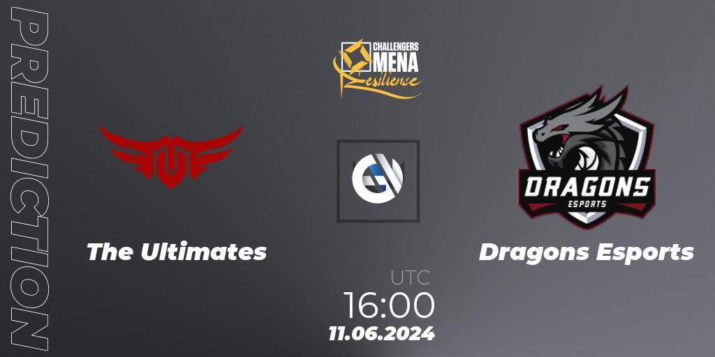 Pronósticos The Ultimates - Dragons Esports. 11.06.2024 at 16:00. VALORANT Challengers 2024 MENA: Resilience Split 2 - GCC and Iraq - VALORANT