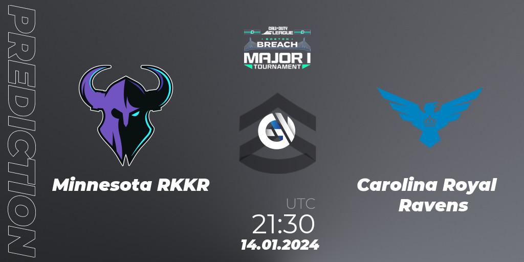 Pronósticos Minnesota RØKKR - Carolina Royal Ravens. 14.01.2024 at 21:30. Call of Duty League 2024: Stage 1 Major Qualifiers - Call of Duty