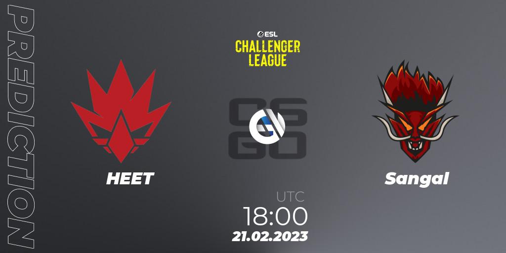 Pronósticos HEET - Sangal. 28.02.23. ESL Challenger League Season 44: Europe - CS2 (CS:GO)