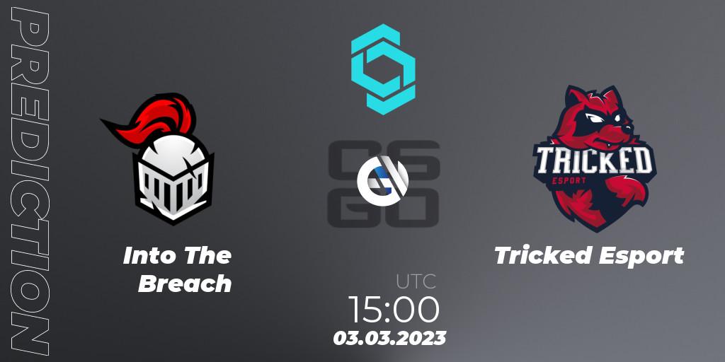 Pronósticos Into The Breach - Tricked Esport. 03.03.2023 at 15:35. CCT North Europe Series #4 - Counter-Strike (CS2)