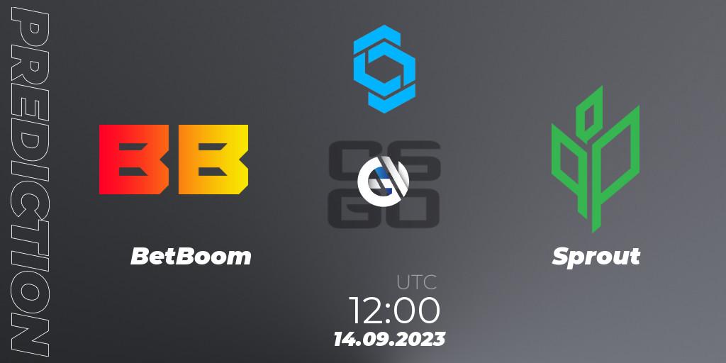 Pronósticos BetBoom - Sprout. 14.09.23. CCT East Europe Series #2 - CS2 (CS:GO)