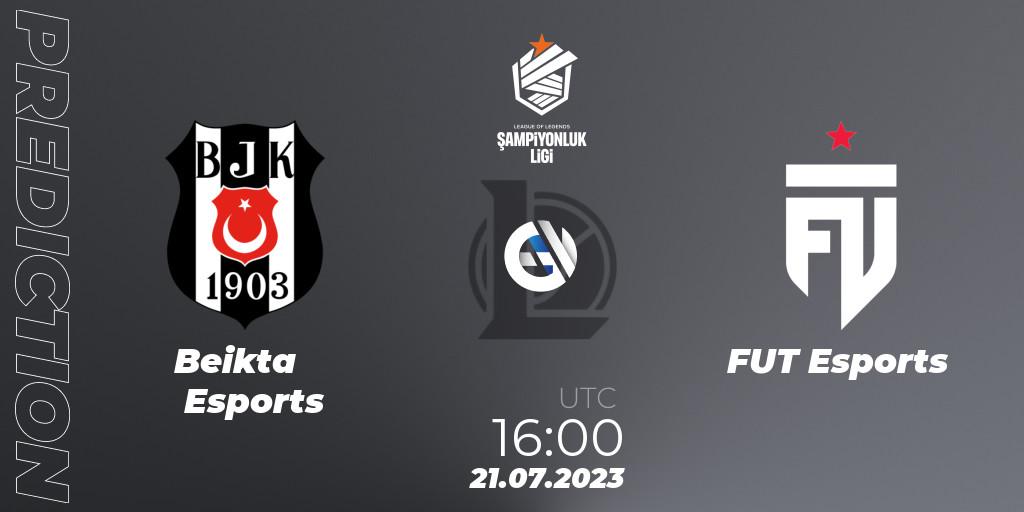 Pronósticos Beşiktaş Esports - FUT Esports. 21.07.2023 at 16:00. TCL Summer 2023 - Group Stage - LoL