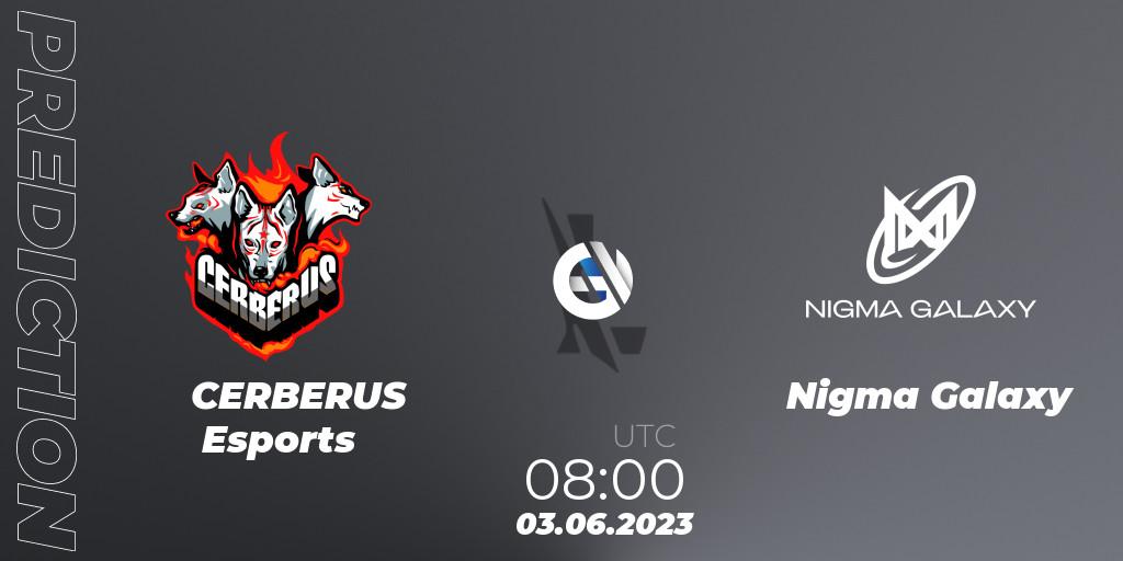 Pronósticos CERBERUS Esports - Nigma Galaxy. 03.06.2023 at 08:00. WRL Asia 2023 - Season 1 - Regular Season - Wild Rift