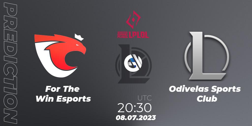 Pronósticos For The Win Esports - Odivelas Sports Club. 16.06.23. LPLOL Split 2 2023 - Group Stage - LoL