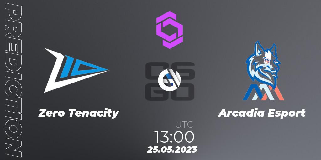 Pronósticos Zero Tenacity - Arcadia Esport. 25.05.2023 at 13:00. CCT West Europe Series 4 - Counter-Strike (CS2)