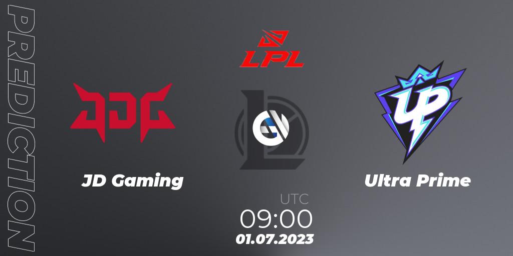 Pronósticos JD Gaming - Ultra Prime. 01.07.23. LPL Summer 2023 Regular Season - LoL