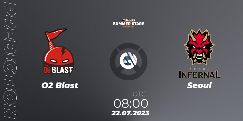 Pronósticos O2 Blast - Seoul. 22.07.23. Overwatch League 2023 - Summer Stage Qualifiers - Overwatch