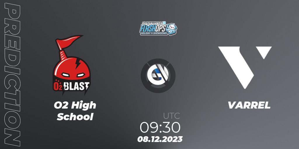 Pronósticos O2 High School - VARREL. 08.12.23. Flash Ops Holiday Showdown - APAC Finals - Overwatch