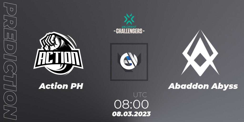 Pronósticos Action PH - Abaddon Abyss. 07.03.23. VALORANT Challengers 2023: Philippines Split 1 - VALORANT